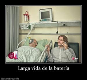 Larga vida de la batería