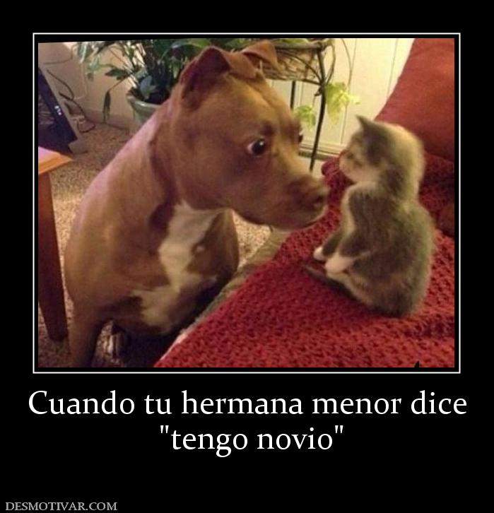 Cuando tu hermana menor dice