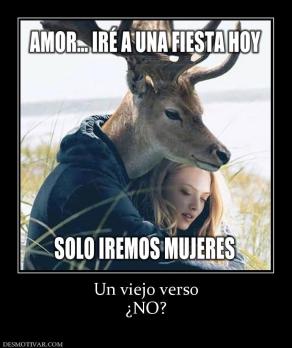 Un viejo verso ¿NO?