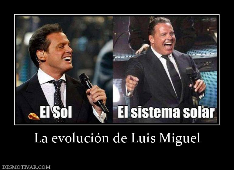 La evolución de Luis Miguel