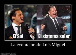 La evolución de Luis Miguel