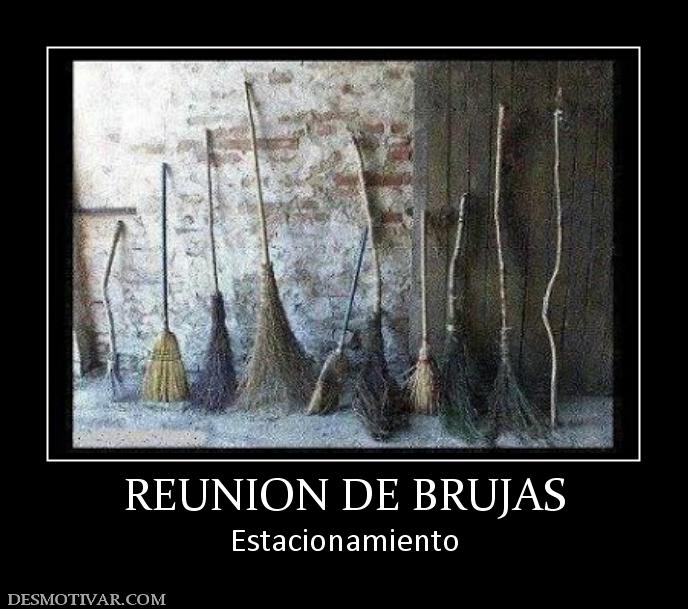 REUNION DE BRUJAS Estacionamiento