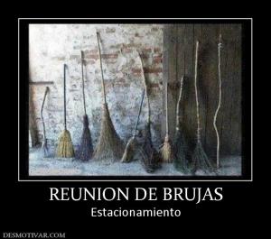 REUNION DE BRUJAS Estacionamiento