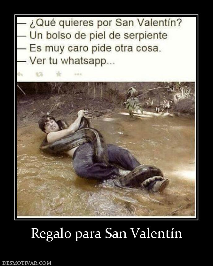 Regalo para San Valentín