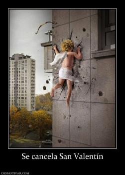 Se cancela San Valentín