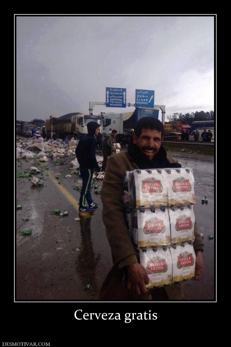 Cerveza gratis