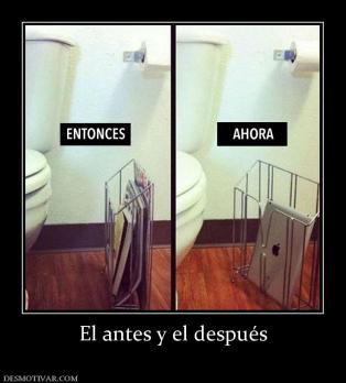 El antes y el después