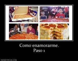 Como enamorarme. Paso 1