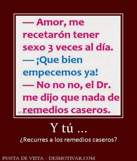 Y tú ... ¿Recurres a los remedios caseros?