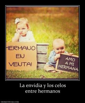 La envidia y los celos entre hermanos