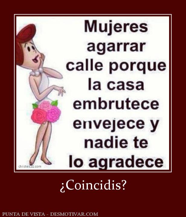 ¿Coincidis?