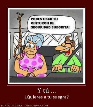 Y tú ... ¿Quieres a tu suegra?