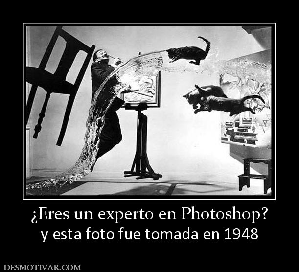 ¿Eres un experto en Photoshop? y esta foto fue tomada en 1948