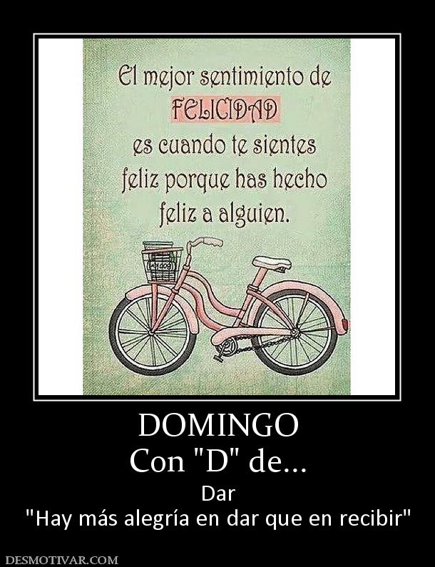 DOMINGO Con  Dar