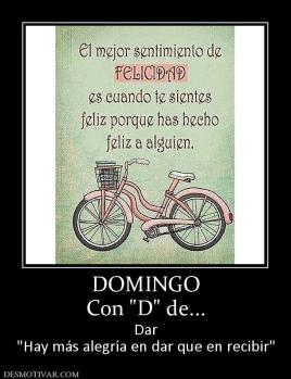 DOMINGO Con  Dar