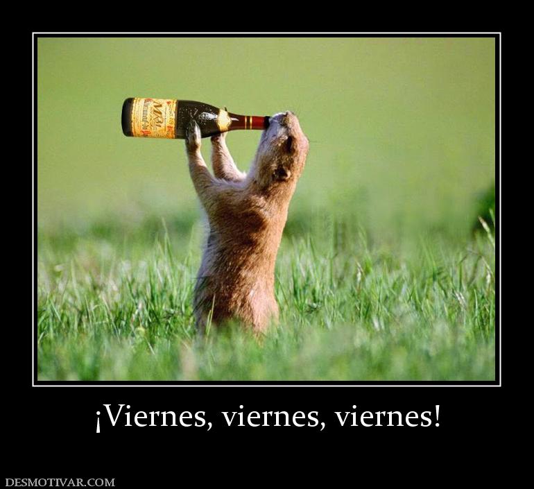¡Viernes, viernes, viernes!
