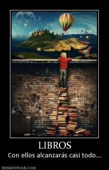 LIBROS Con ellos alcanzarás casi todo...