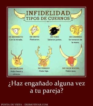 ¿Haz engañado alguna vez a tu pareja?