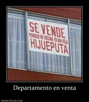 Departamento en venta