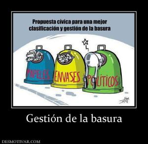 Gestión de la basura