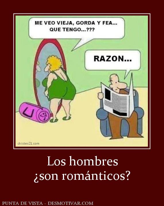 Los hombres ¿son románticos?