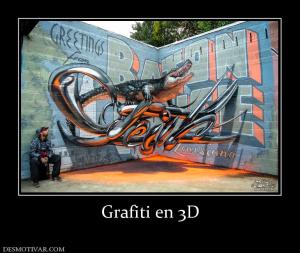 Grafiti en 3D