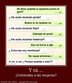 Y tú ... ¿Entiendes a las mujeres?
