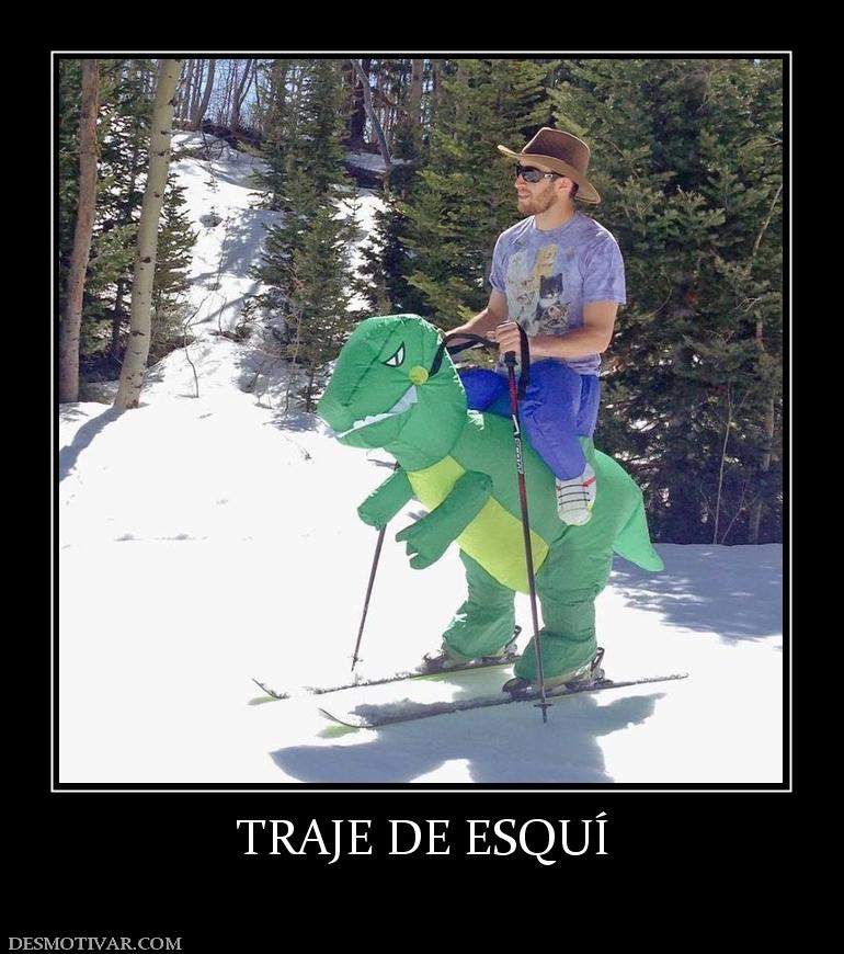 TRAJE DE ESQUÍ