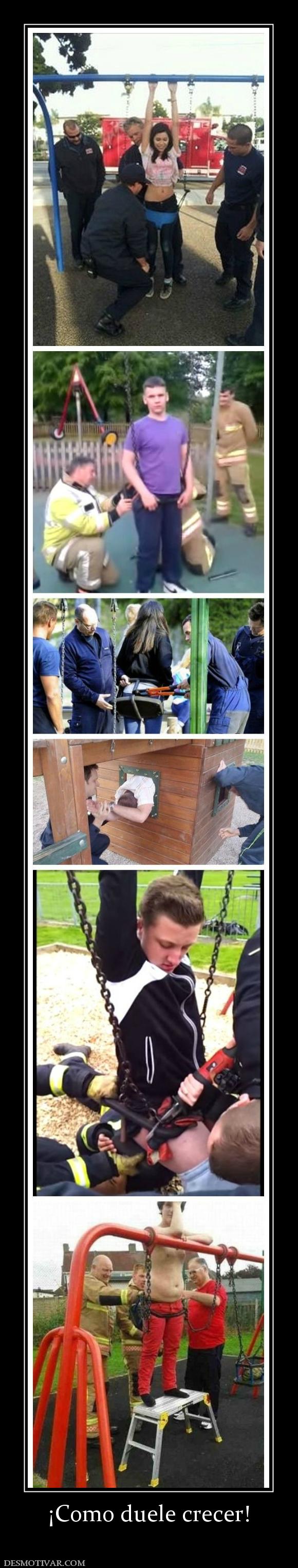 ¡Como duele crecer!