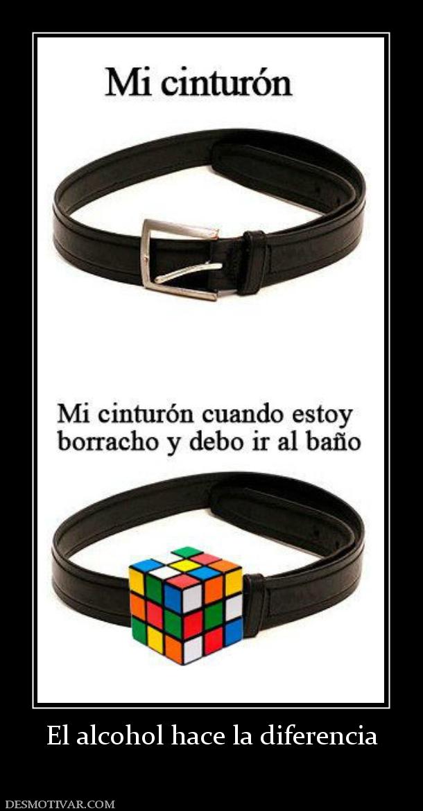El alcohol hace la diferencia
