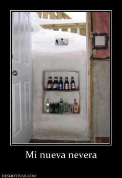 Mi nueva nevera