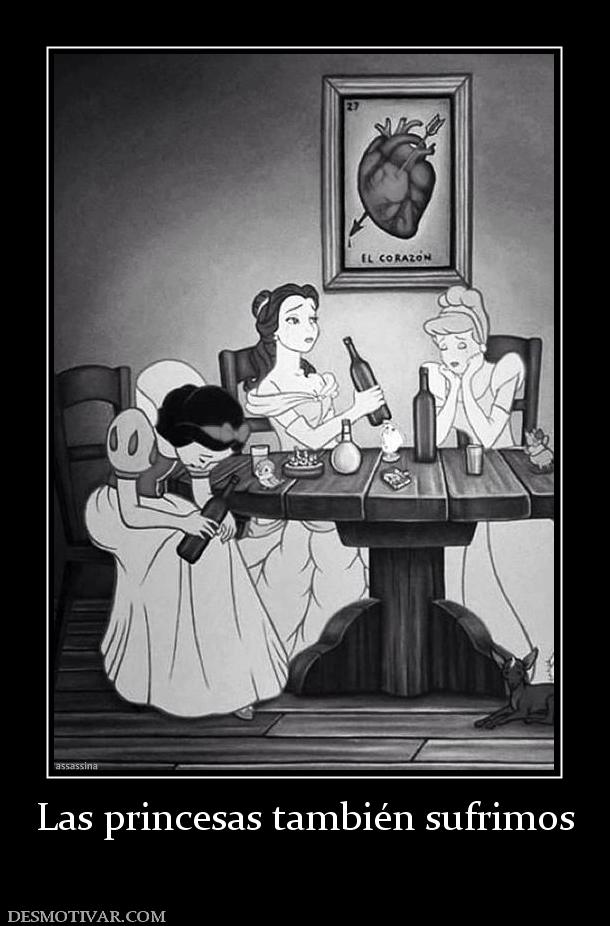 Las princesas también sufrimos