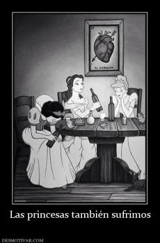 Las princesas también sufrimos