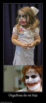 Orgullosa de mi hija