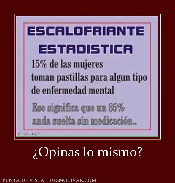 ¿Opinas lo mismo?