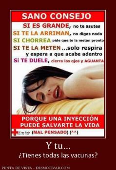 Y tu... ¿Tienes todas las vacunas?