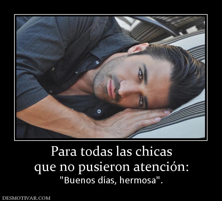 Para todas las chicas que no pusieron atención: