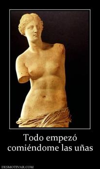 Todo empezó comiéndome las uñas