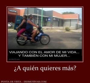 ¿A quién quieres más?
