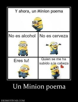 Un Minion poema