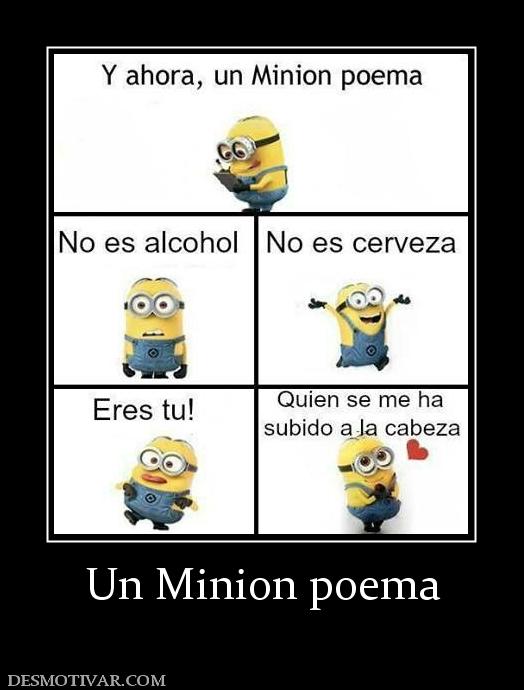 Un Minion poema