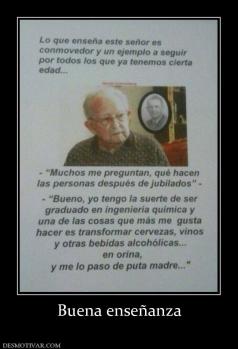 Buena enseñanza