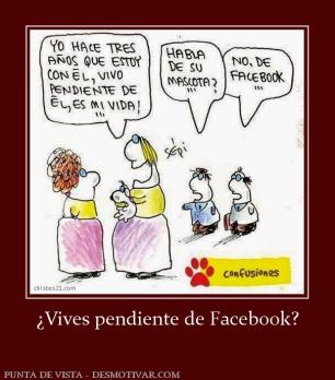 ¿Vives pendiente de Facebook?