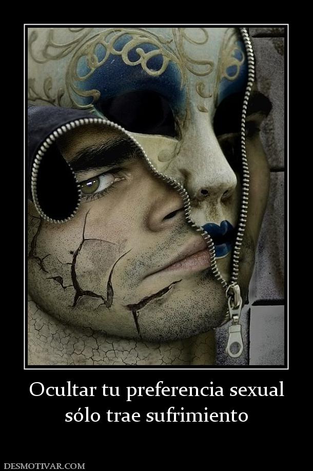 Ocultar tu preferencia sexual sólo trae sufrimiento