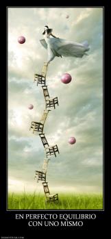 EN PERFECTO EQUILIBRIO CON UNO MISMO