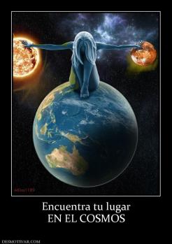 Encuentra tu lugar EN EL COSMOS