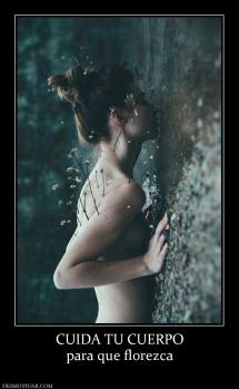 CUIDA TU CUERPO para que florezca