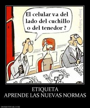 ETIQUETA APRENDE LAS NUEVAS NORMAS