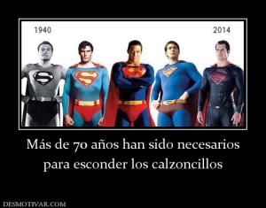 Más de 70 años han sido necesarios para esconder los calzoncillos