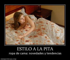 ESTILO A LA PITA ropa de cama: novedades y tendencias